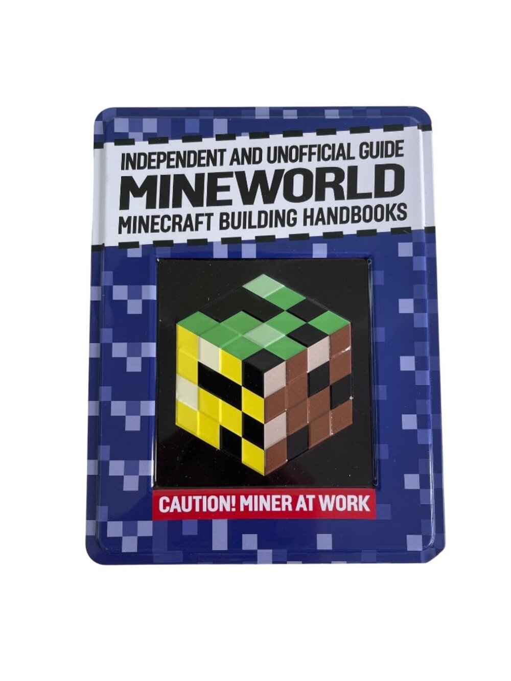 Minecraft Mineworld  Building Handbooks 5 Sticker Sheets Original Collector Tin